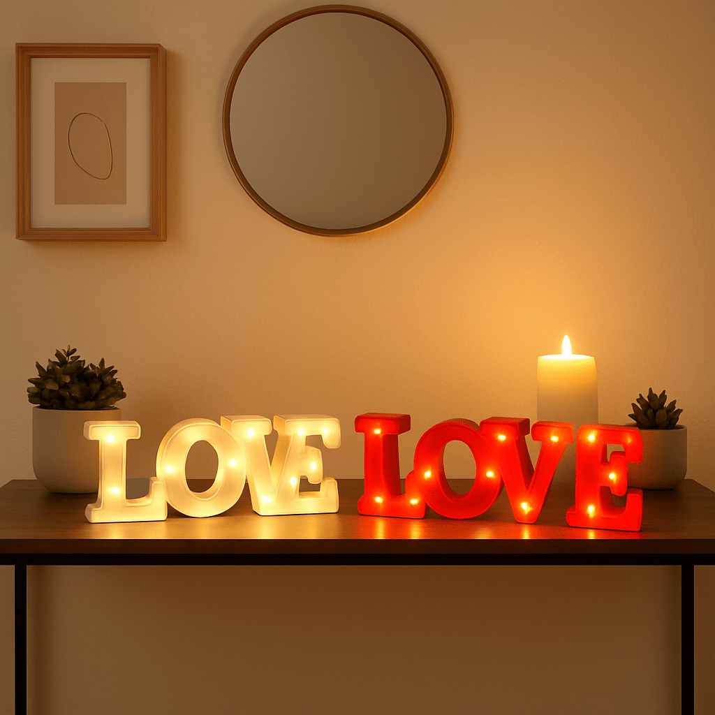 Lumière d'ambiance Love | Romantic Glow - Univers Luméa