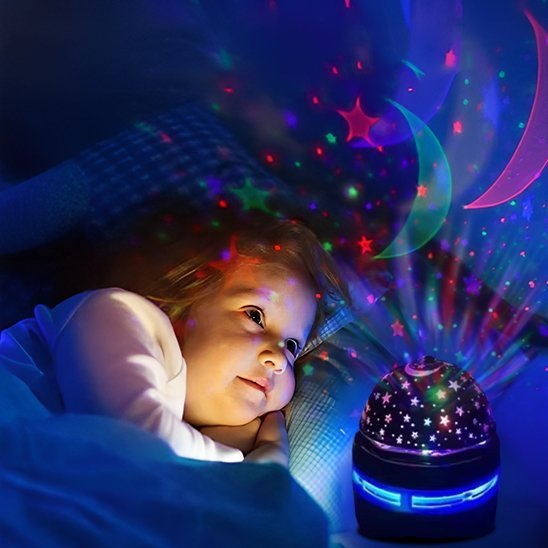 Veilleuse bébé projection plafond | DouceSonge - Univers Luméa