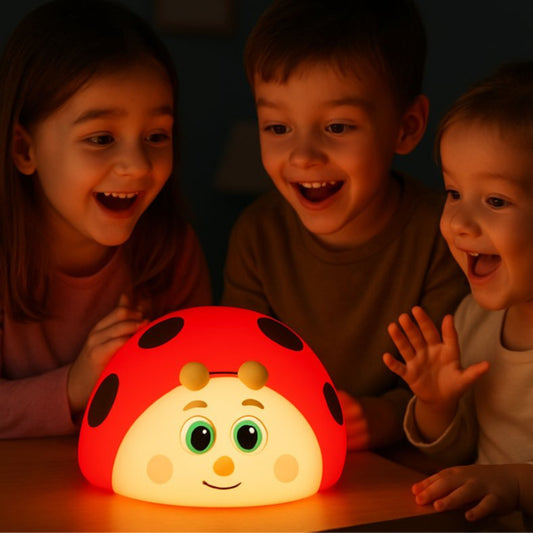 veilleuse coccinelle enfants