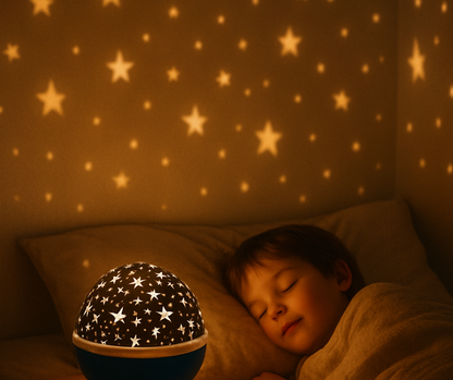 lampe projecteur enfant dort