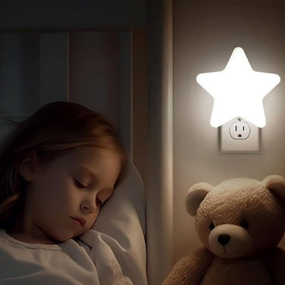 Veilleuse bébé étoile fillette