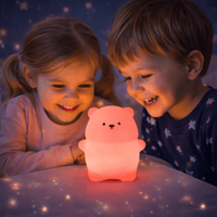 Veilleuse bébé ourson – Lumière douce et apaisante pour la nuit | Univers Luméa - Univers Luméa
