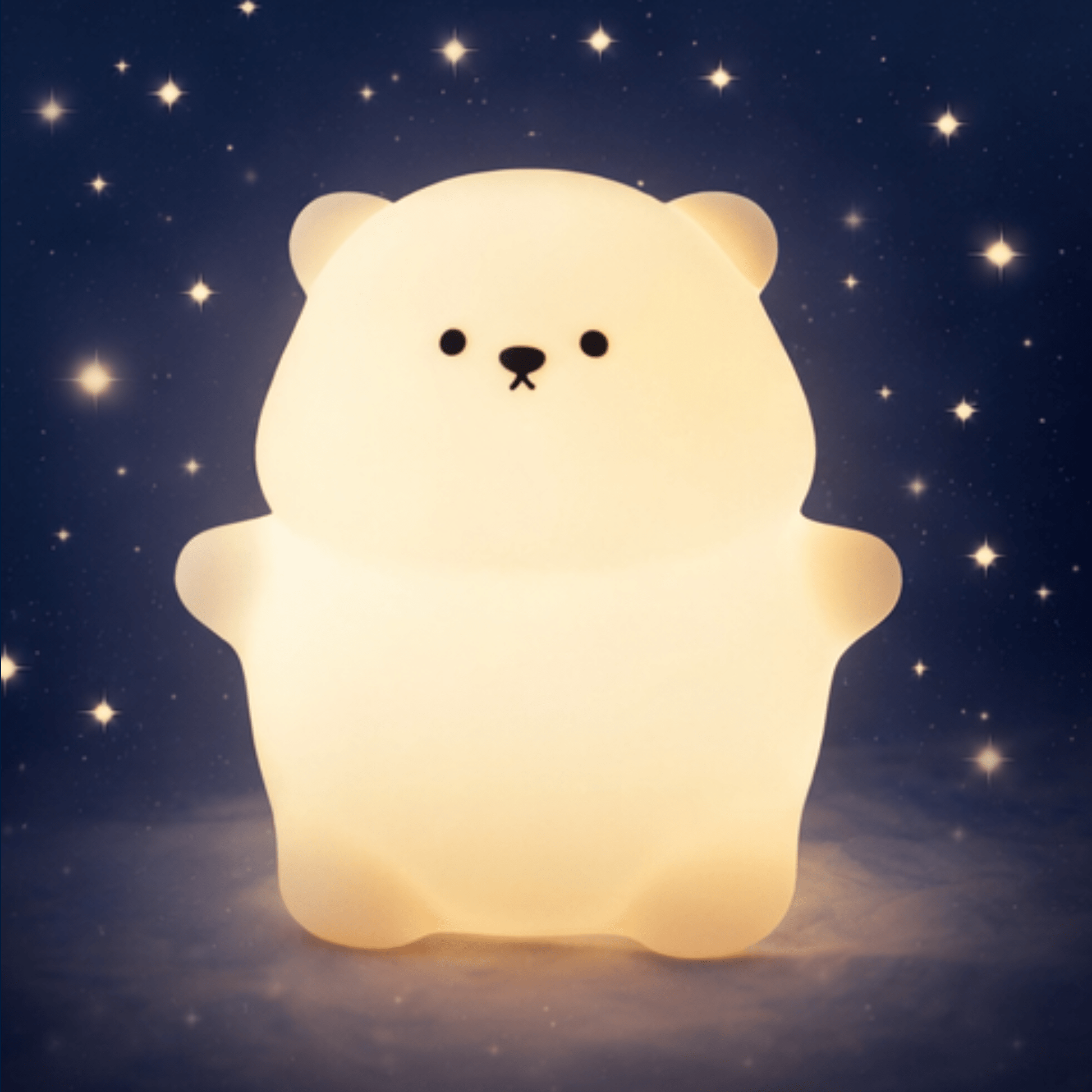 Veilleuse bébé ourson – Lumière douce et apaisante pour la nuit | Univers Luméa - Univers Luméa