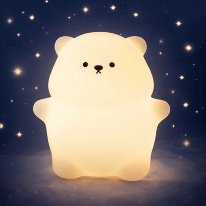 Veilleuse bébé ourson – Lumière douce et apaisante pour la nuit | Univers Luméa - Univers Luméa